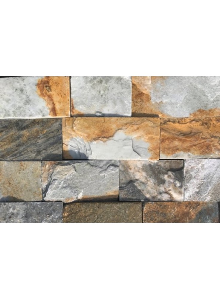 Ardezie marmer - multicolor Persefona,5,10,15 X LL,  grosime 1-1.5 cm  (pret fara TVA)