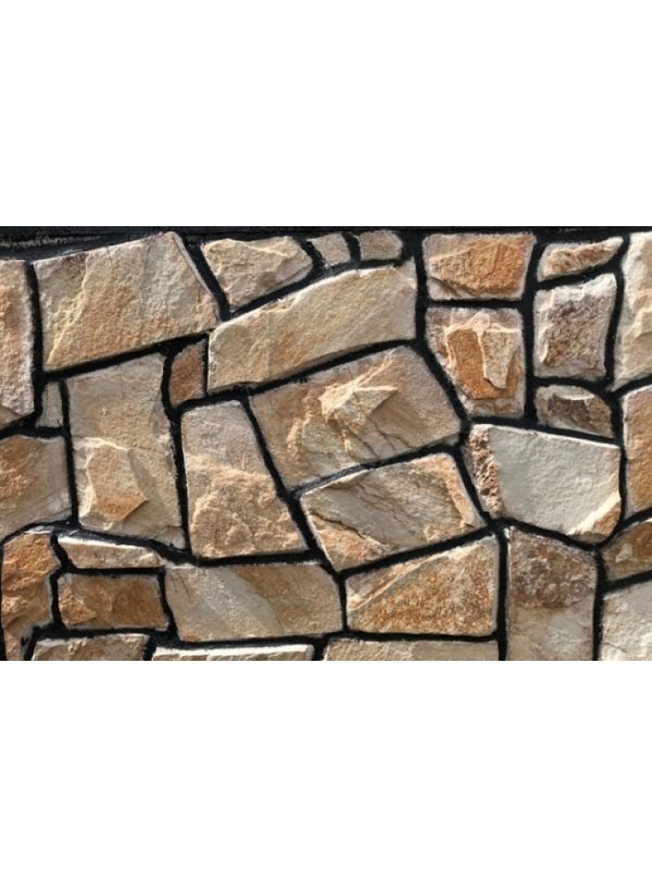 Ardezie poligonala aurie persic marunta 1m² 20-30 buc   (pret fara TVA)